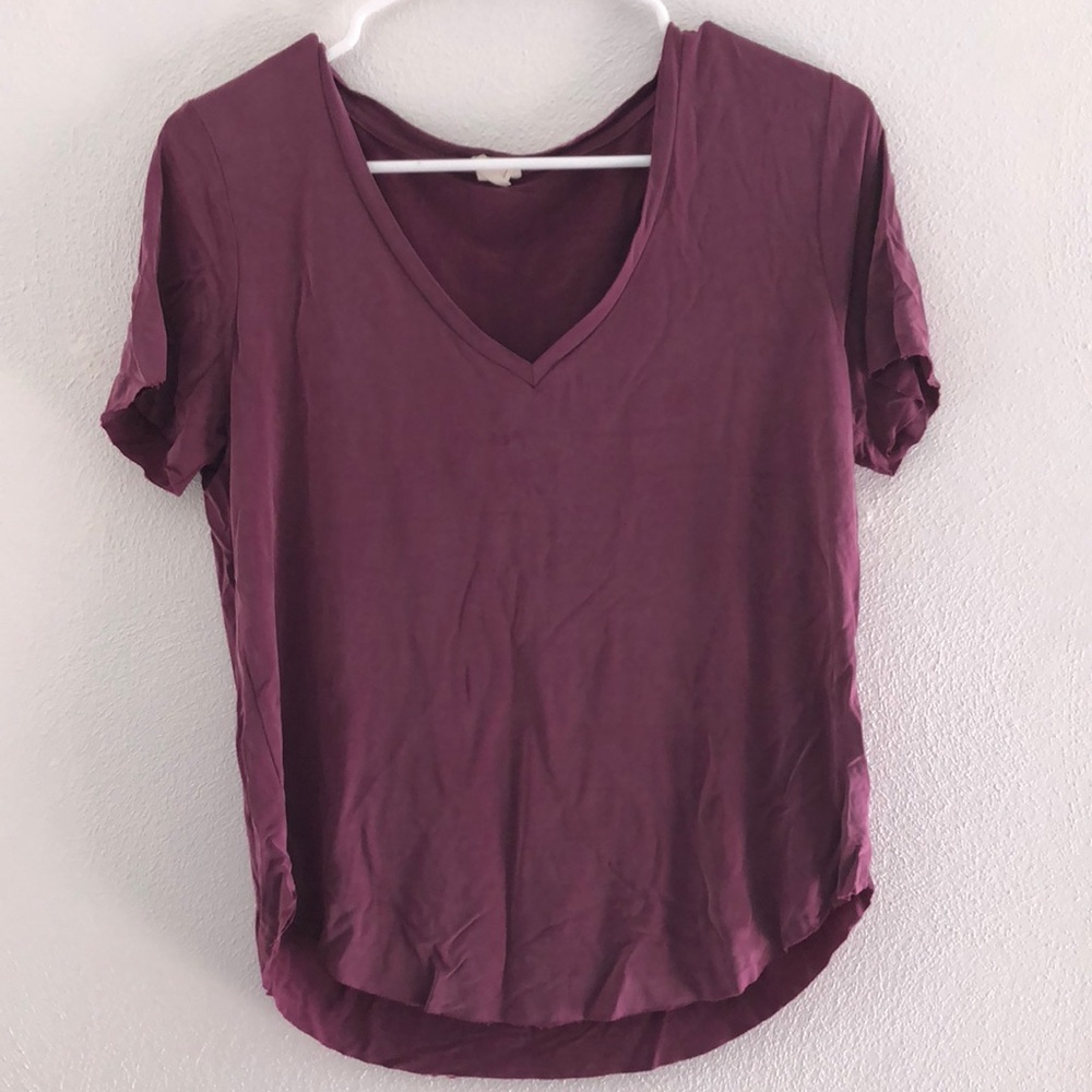 Silk V Neck